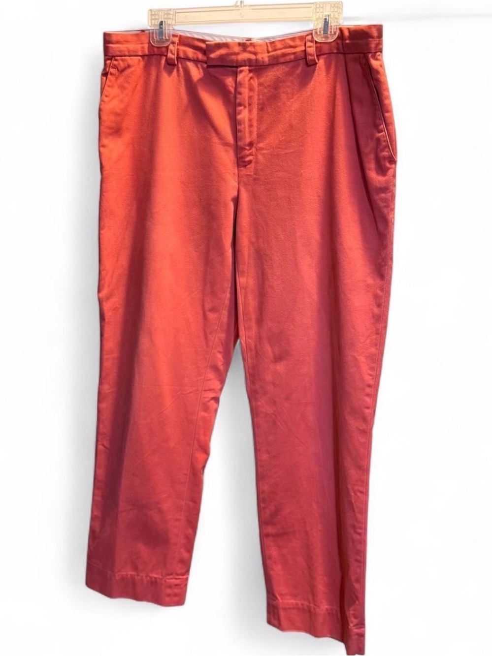 Ralph Lauren Sport Coral Pink Cotton Chino Trousers size 14
